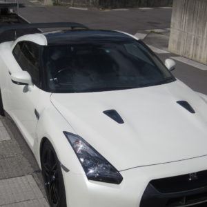 R35GTRドライカーボンルーフ